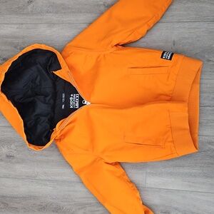 HOST PICK Zara X Lil MCKimm Collab Orange Bomber Jacket Kids XS